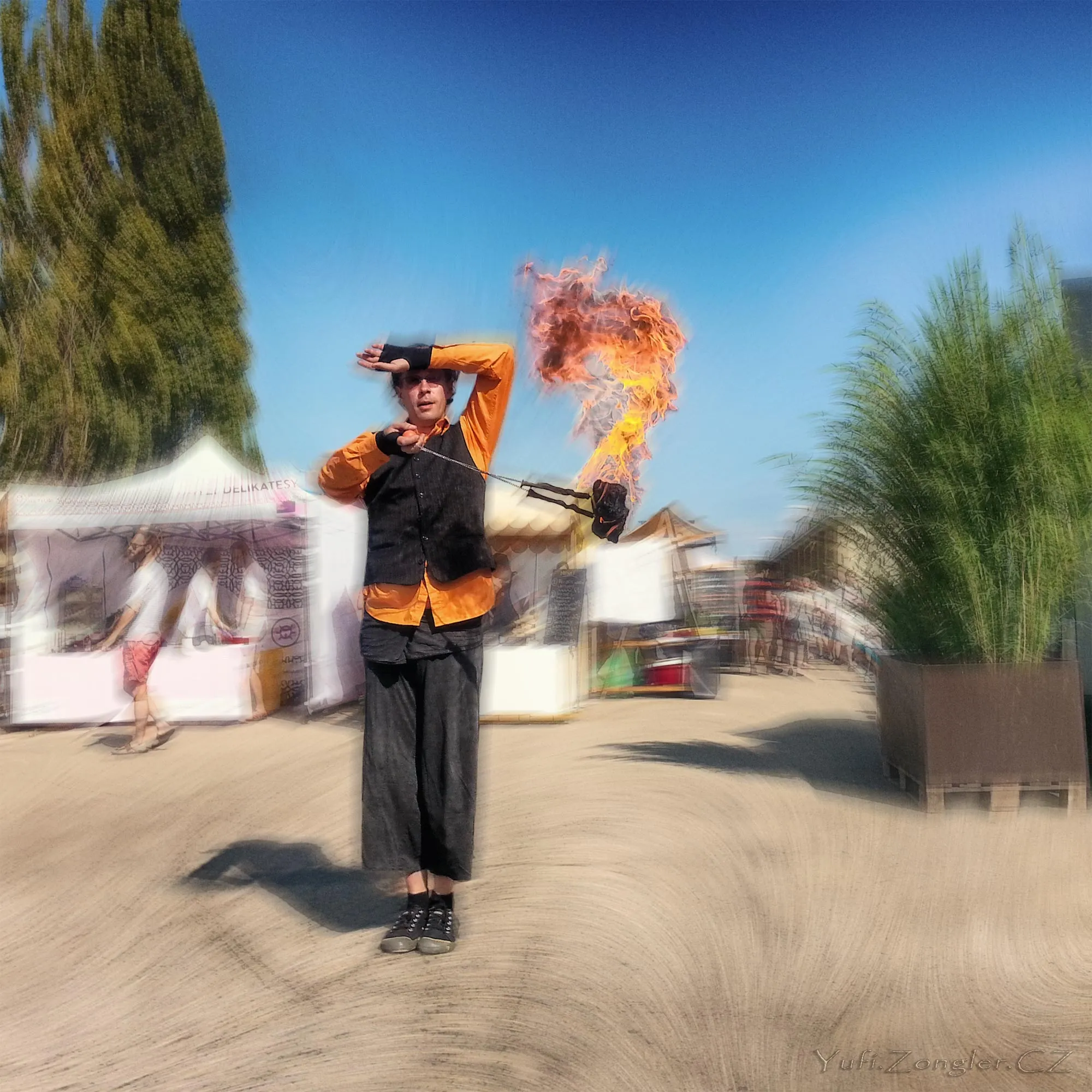 Zažehnutí babích tropů na Industra Food Fest